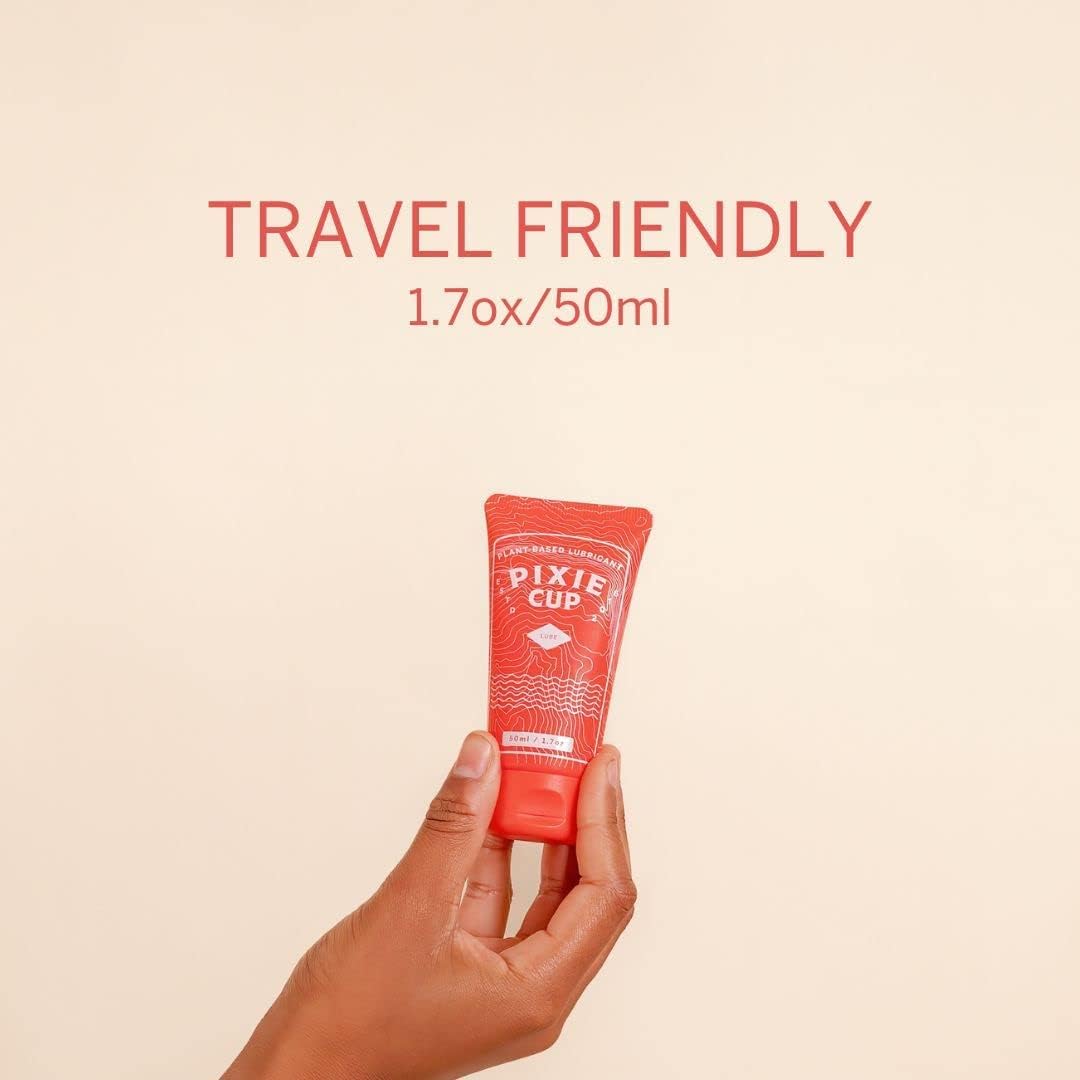 Pixie Menstrual Cup Lube - Make it Easy to Insert Your Period Cups - All Natural Water Based Lubricant