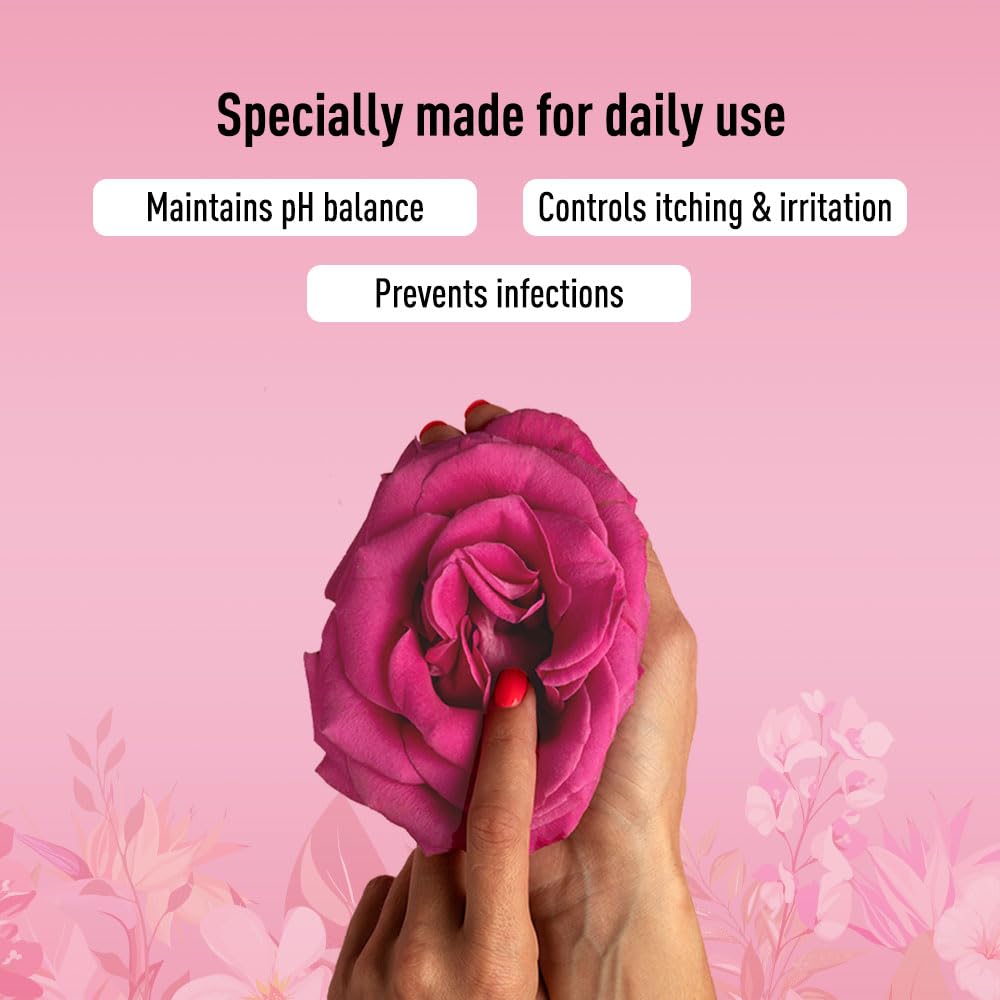 Sirona Natural Refreshing Feminine Wash - 6.7 Fl Oz (200 ml) | No Chemical, No Irritation, pH Balanced Intimate