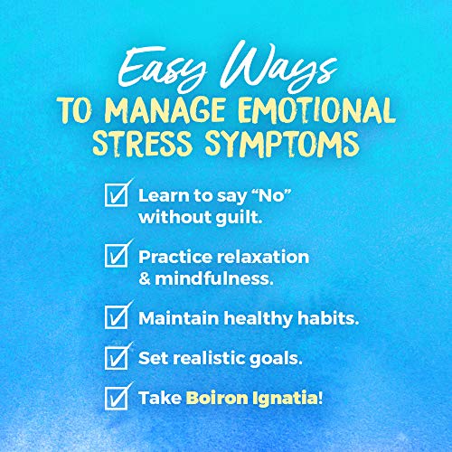 Boiron Ignatia Amara 30C Homeopathic Medicine for Relief from Emotional Stress, Hypersensitivity