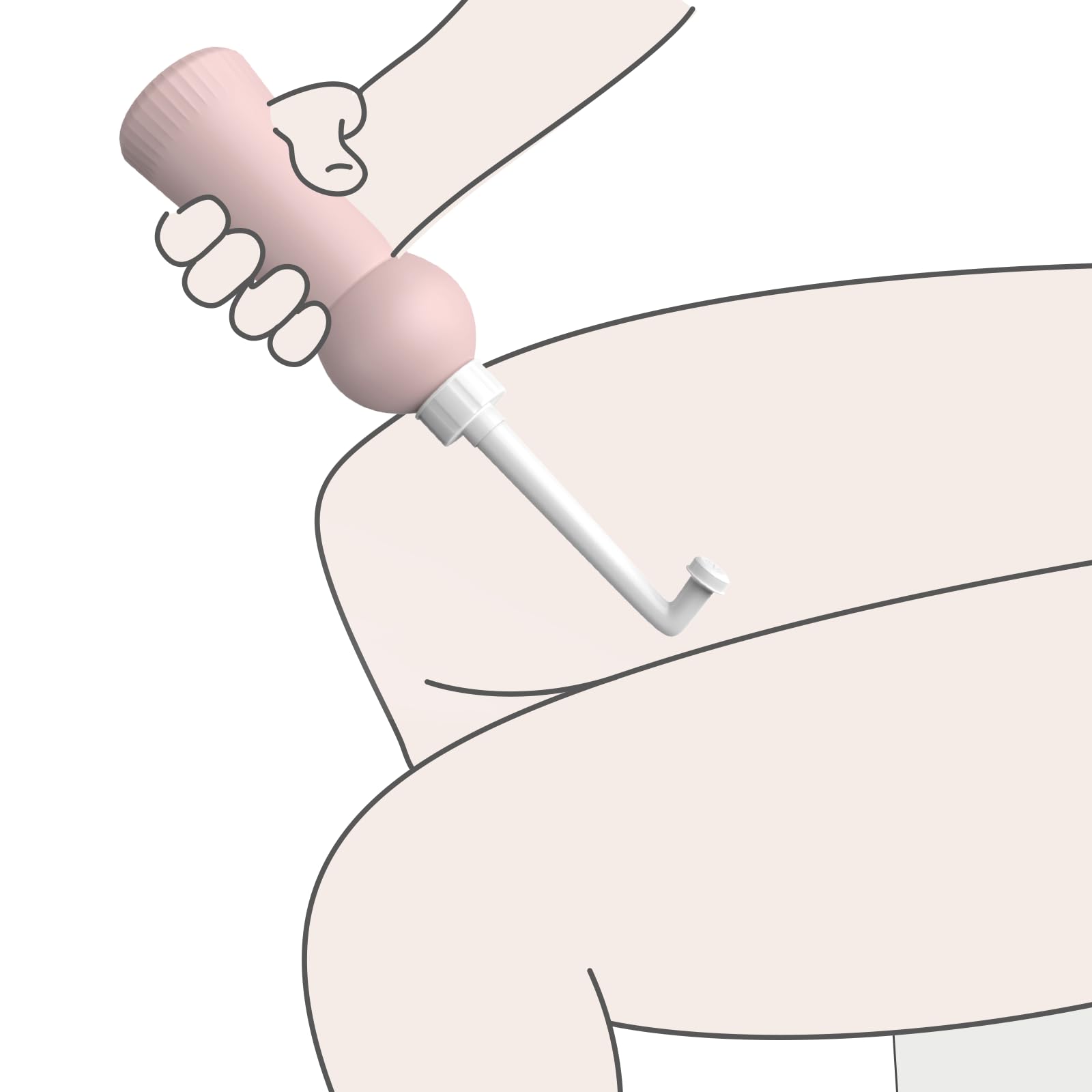 Momcozy 17oz Postpartum Upside Down Peri Bottle, Ergonomic, Perfect for Maternity Women Moms