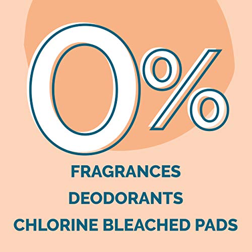 Seventh Generation Pantiliner Pads, Free & Clear, 50 Count