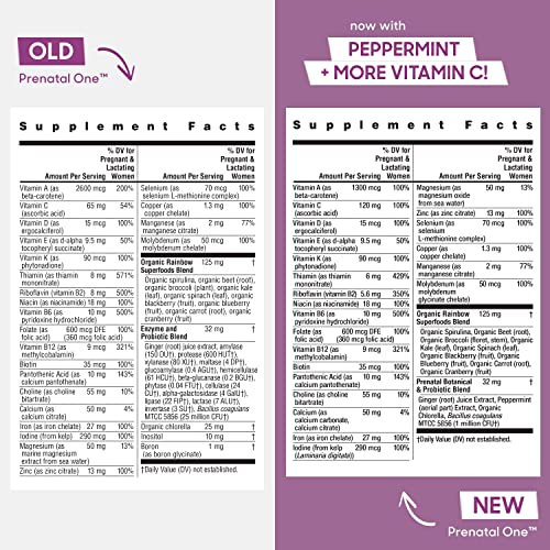 Rainbow Light High-Potency Prenatal One Multivitamin, Prenatal Health Multivitamin