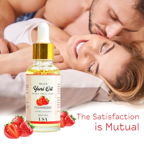 MERICH Natural Yoni Oil | Feminine Yoni Detox Oil | Naturally Scented Vaginal Oil | Restores pH Balance