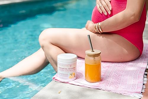 SEEDLYFE Prenatal Vitamin Powder with Electrolytes – Choline, Folate, Iron, D3