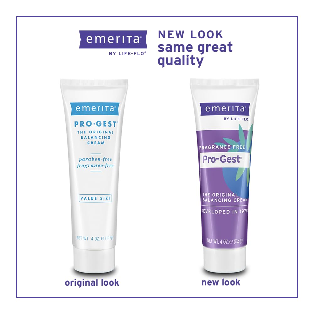 Emerita Pro-Gest Balancing Cream | The Original Progesterone Cream | for Optimal Balance at Midlife