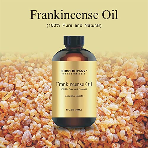First Botany, 100% Pure Frankincense Essential Oil - Premium Frankincense Oil for Aromatherapy