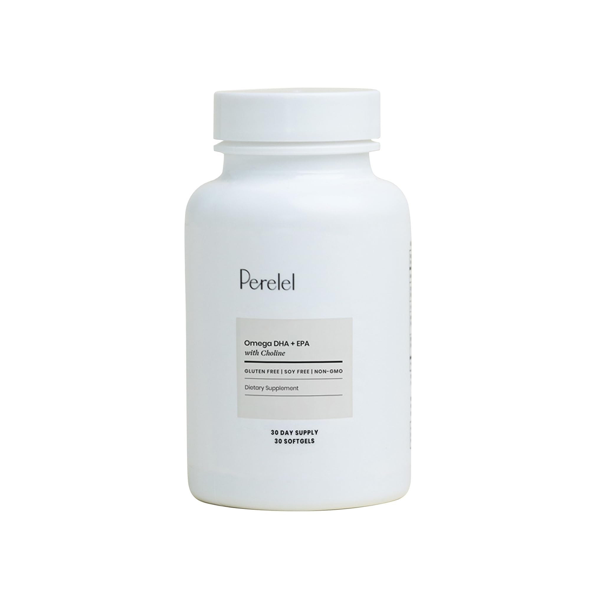 Perelel Omega DHA + EPA with Choline - Prenatal Vitamins for Fetal Heart Health, Brain Support