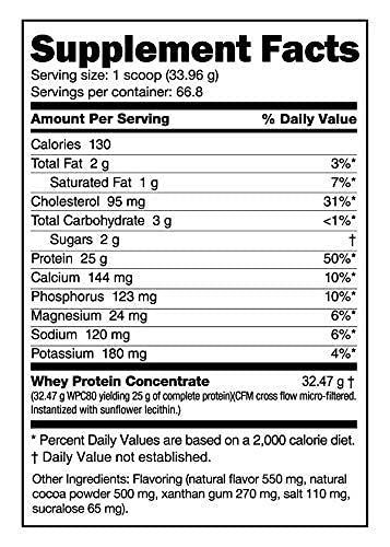NutraBio Classic Whey Protein Powder- Full-Spectrum Amino Acid Profile - No Fillers