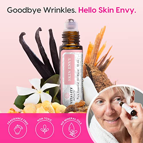 Skin Envy - Face Moisturizer Serum (by Vitality Extracts) Coconut Oil, Collagen, Vitamin E, Vegan