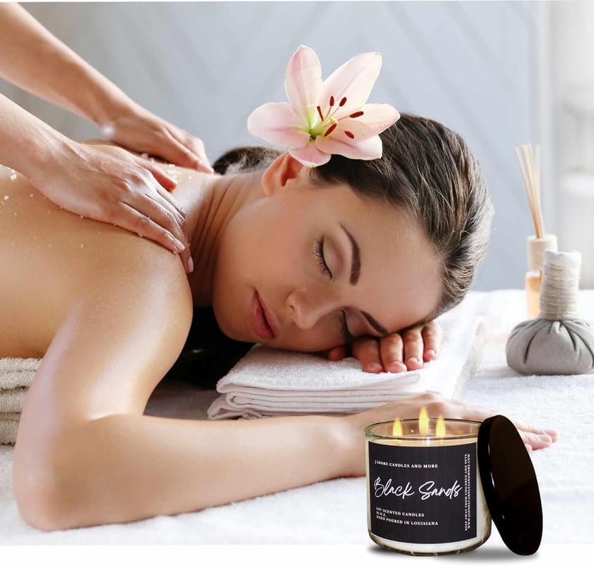 100% Soy Candles Clearance (16 Oz) - Hand Poured Scented with Essential Oil, Aromatherapy Candles