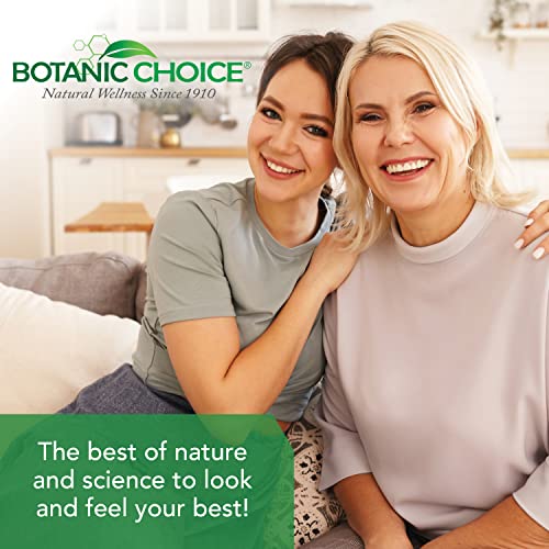Botanic Choice Natural Menopause Hot Flash Relief Balance Supplement for Women - Powerful Herbal Blend