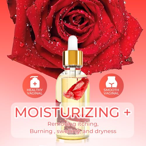 2PCS Yoni Oil Organic Feminine Oil Vaginal Moisturizer - Ph Balance for Women - Feminine Deodorant