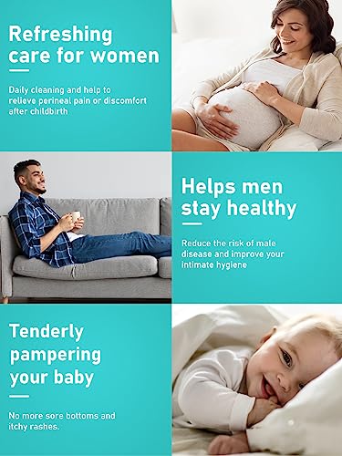 Peri Bottle for Postpartum & Perineal Care,Portable Travel Bidet for Personal Hygiene Cleaning,16.9 OZ