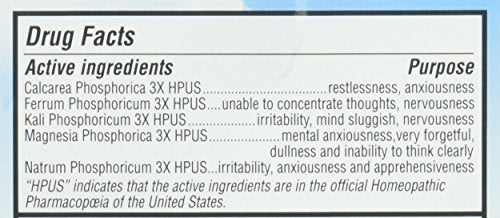 Hyland's Naturals Nerve Tonic Stress Relief Tablets, Natural Relief of Restlessness, Nervousness