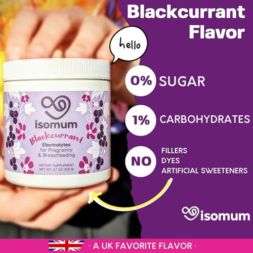 ISOMUM Electrolytes: Pregnancy & Postpartum Support - Immunity, Lactation, Energy Drink