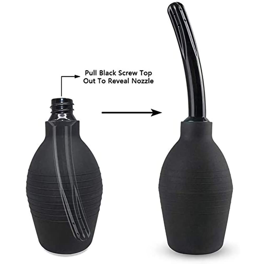 Clean and Healthy Anal Douche for Women,Shower Enema Bulb Cleaner Wash Flusher System