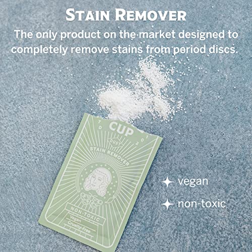 Pixie Menstrual Disc Kit - Best Period Disc Starter Kit - 2 Discs, 20 Wipes, Wash, Lube, Public Restroom