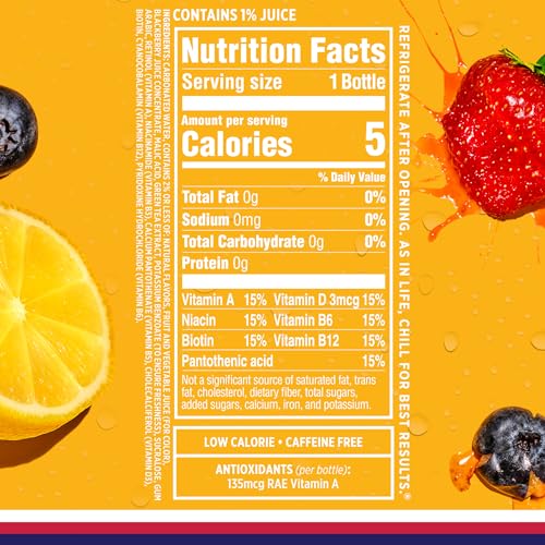 Sparkling Ice, Berry Lemonade Sparkling Water, Zero Sugar Flavored Water, with Vitamins