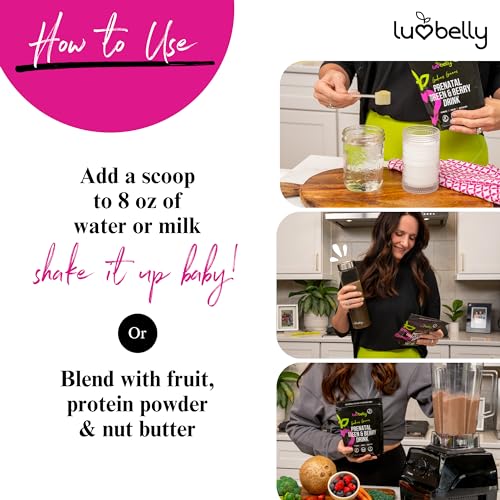 Prenatal Superfood Green Drink I Dietician Created for Pregnant Women I Organic Veggies & Fruit - Folate