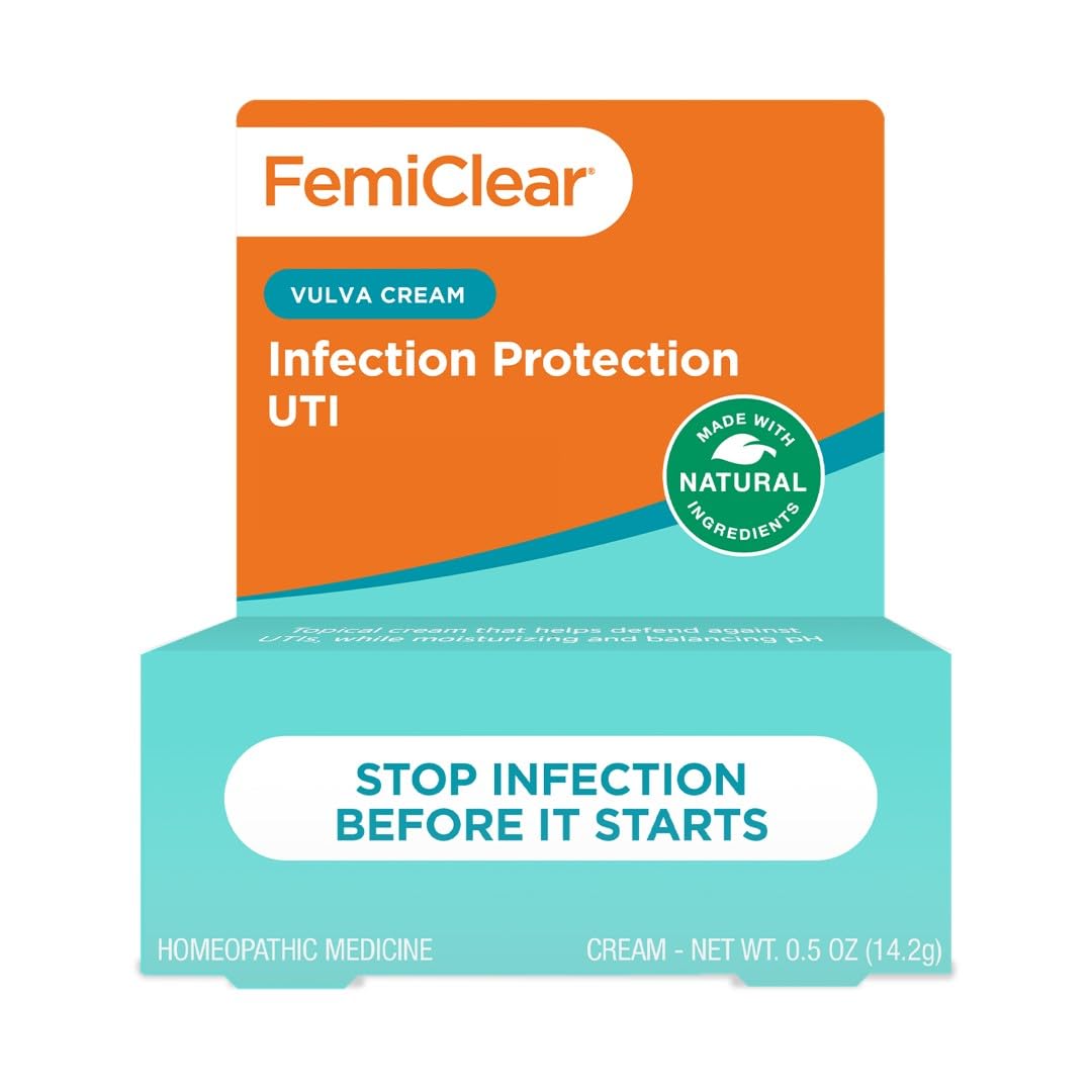 FemiClear Infection Protection Vulva Cream, Protection Against Urinary Tract Infections
