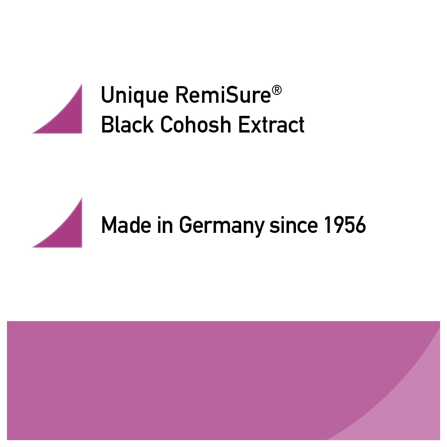 Remifemin - Menopause Symptoms Relief - Clinically Proven Ingredients - Menopause Supplements