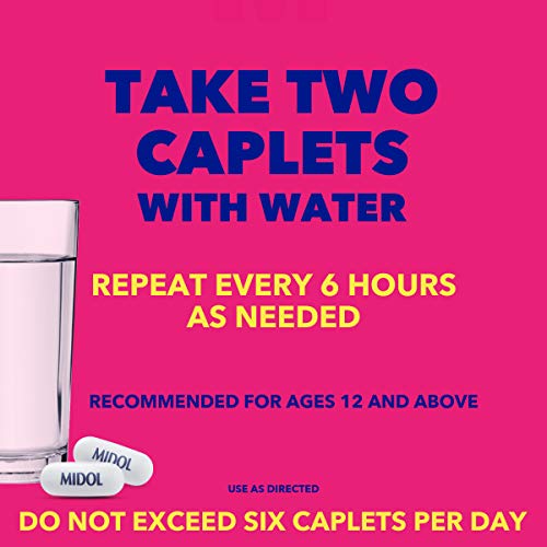 Midol Complete, Menstrual Period Symptoms Relief Including Premenstrual Cramps