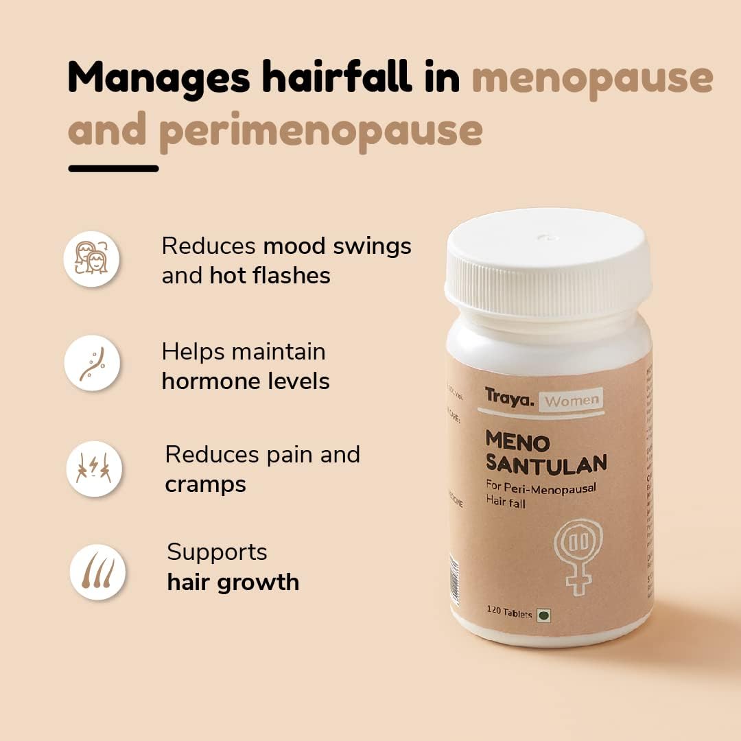 Sheltr Meno Santulan | Menopause Multi-Vitamins Manages Mood Swings, Hot Flashes, Period Cramps