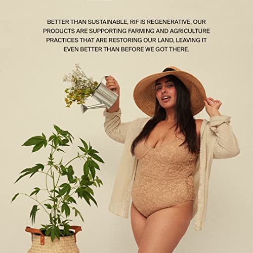 Rif Care Organic Menstrual Pads Feminine Hygiene Hemp Fiber Biodegradable