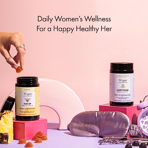 Winged Wellness PMS Relief Vitamins - Daily Hormonal and Balance and PMS Symptom Relief