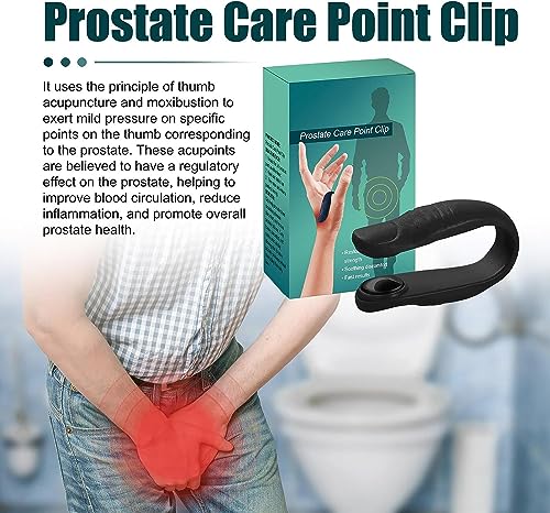 XEYOW Prostate Care Point Clip for Men, Acupressure Hand Pressure Point Clip, Relieve Prostate