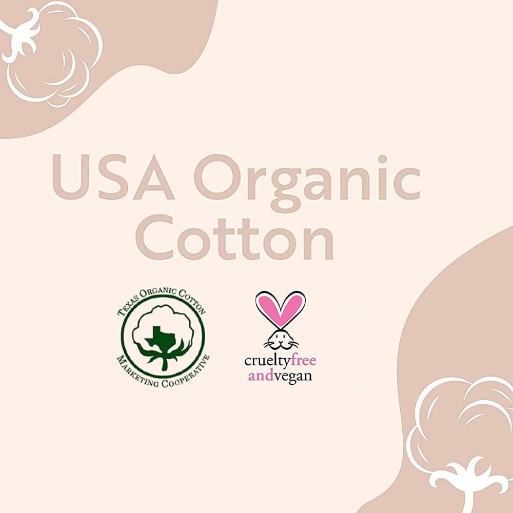 Claene Organic Cotton Panty Liners, Unscented, Thin, Cruelty-Free, Daily, Breathable Organic Panty
