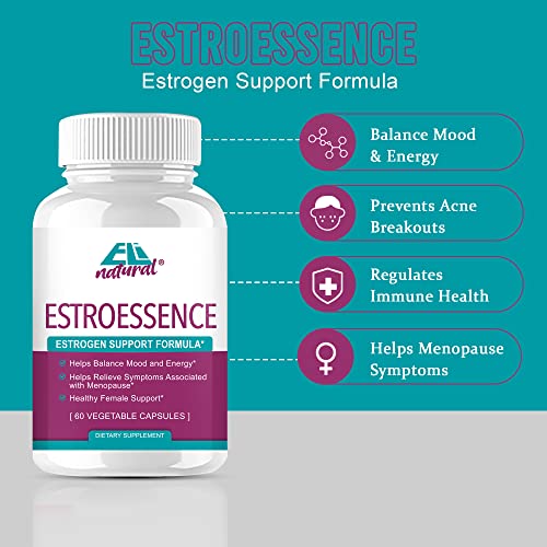 ELi natural ESTROESSENCE Capsule for Women - Female Hormone Balance Supplement Menopause