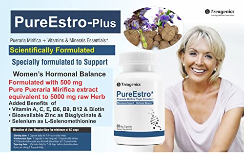 Trexgenics PureEstro Advanced Pueraria Mirifica 500 mg