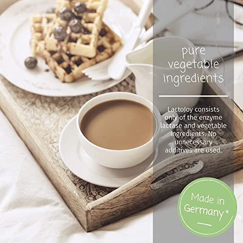 LactoJoy Lactase Pills I 240 Pieces Refill Package I Powerful Lactase Enzymes for Lactose