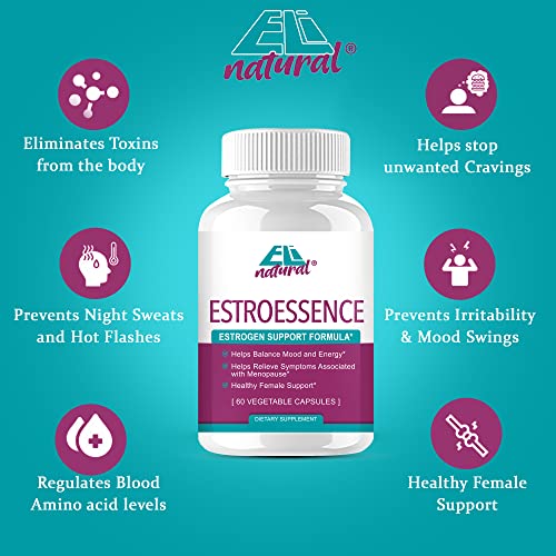 ELi natural ESTROESSENCE Capsule for Women - Female Hormone Balance Supplement Menopause