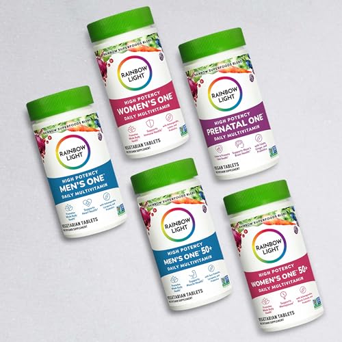 Rainbow Light Prenatal One High Potency Daily Multivitamin with Folate, Ginger and Probiotics