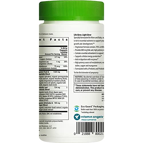 Rainbow Light Prenatal Multivitamin, Immune Support, 120 Capsules (Package May Vary)