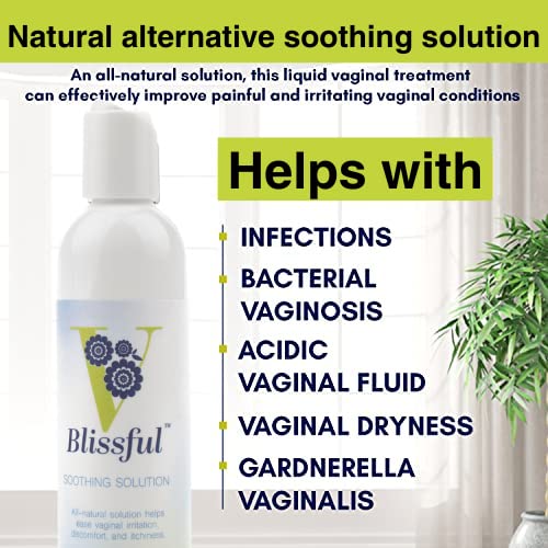 V Blissful Boric Acid Suppository & Soothing Vaginal Solution for Yeast Infection & Bacterial Vaginosis
