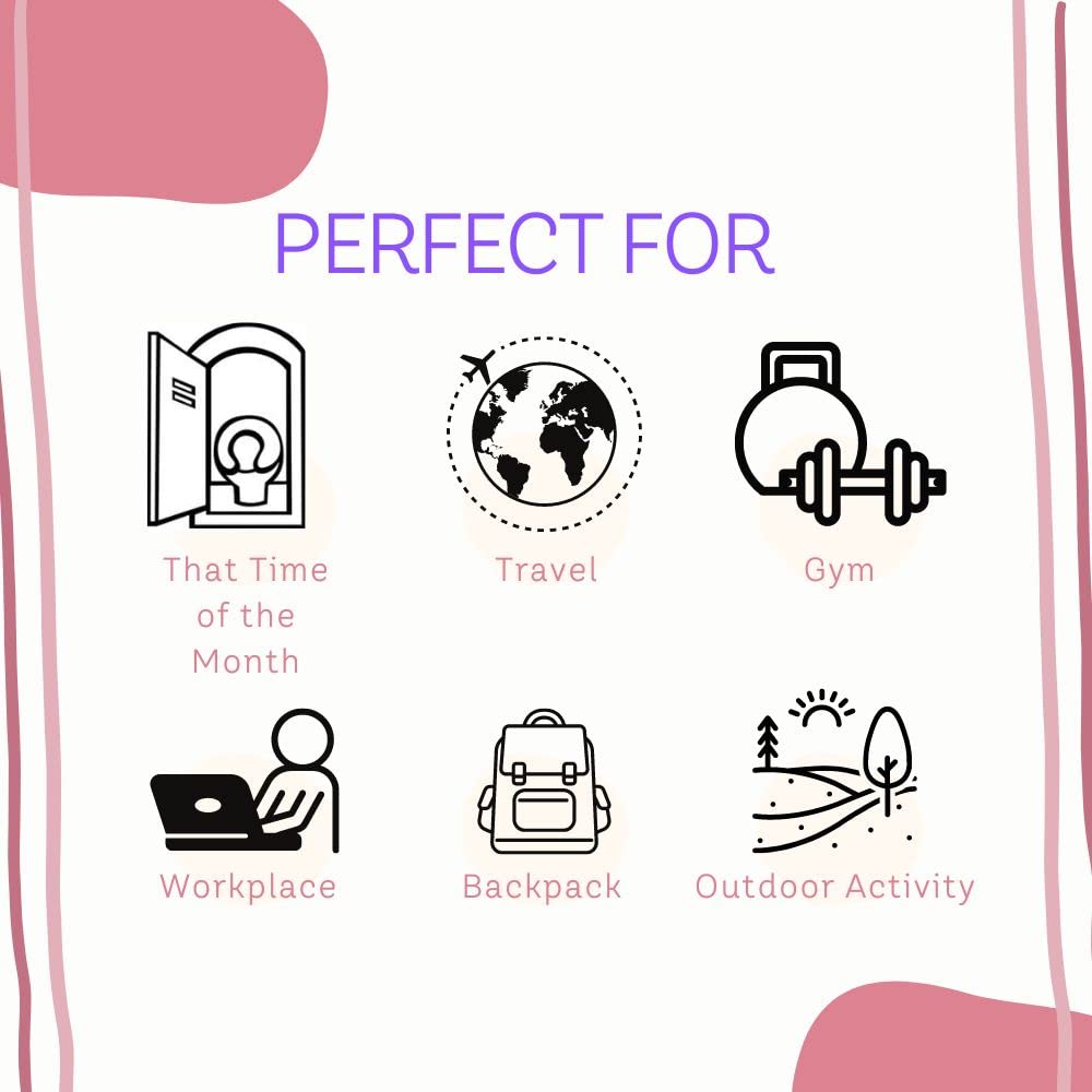 Stall Mates Wipes Feminine Fresh - Flushable | Individually Wrapped Cleansing Travel Friendly PH