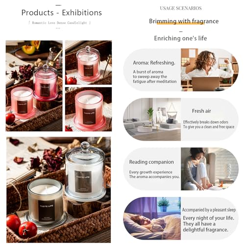 Miracle TQ Aromatherapy Candle Plant Soy Wax 150g Home Gift Accompanying Gift SPA Bath Yoga