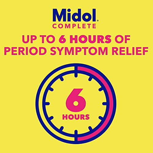 Midol Complete Gelcaps 24ct: Midol Complete Menstrual Pain Relief Gelcaps with Acetaminophen