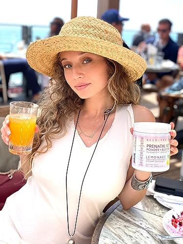 SEEDLYFE Prenatal Vitamin Powder with Electrolytes – Choline, Folate, Iron, D3