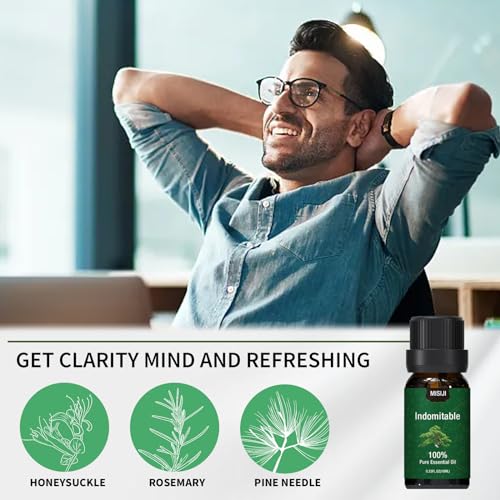 MISIJI Getting Power Essential Oils Set-Essential Oils for Diffuser for Home,Diffuser Oils Scents