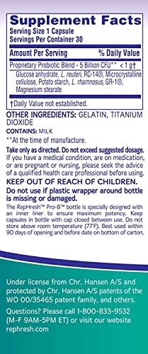 RepHresh Pro-B Probiotic Feminine Supplement (.60 Count)