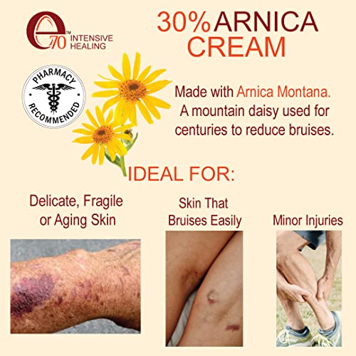 e70 Arnica Cream & Roll-On for Visible Bruise Relief, soothes Stiffness, Calms Swelling Formula