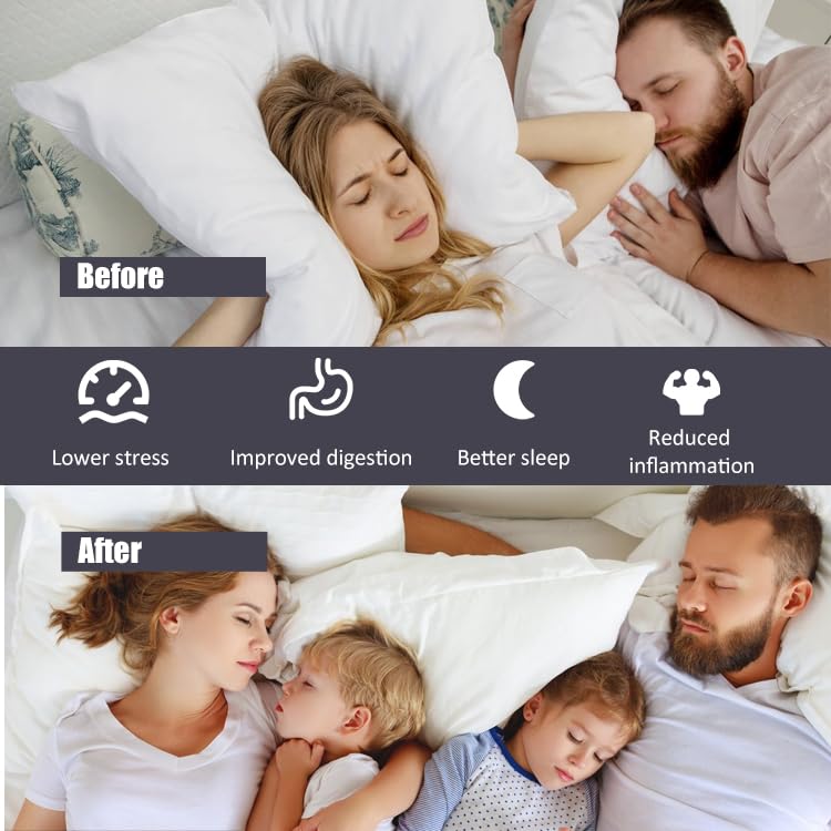 WAUZOBLE Grounding Wrist Strap, Ground Strap with 15 Ft Grounding Cord, Grounding Therapy Band