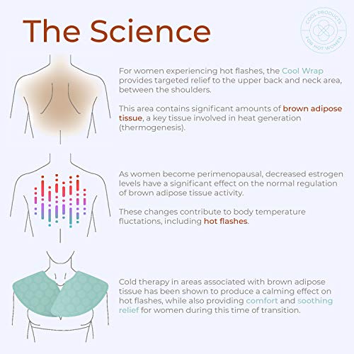 Opal Cool Wrap - Mist; Cool Pack Therapy for Hot Flashes, Night Sweats & MS; Refrigerated Wrap …