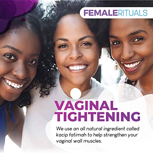 FEMALE RITUALS Yoni Balance Vaginal Tightening Pills 30 Pack - Vaginal Rejuvenation & Vagina Moisturizer