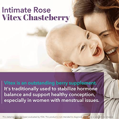 Vitex Chasteberry Supplement for Women - 100% All-Natural PMS & Menopause Support Supplement