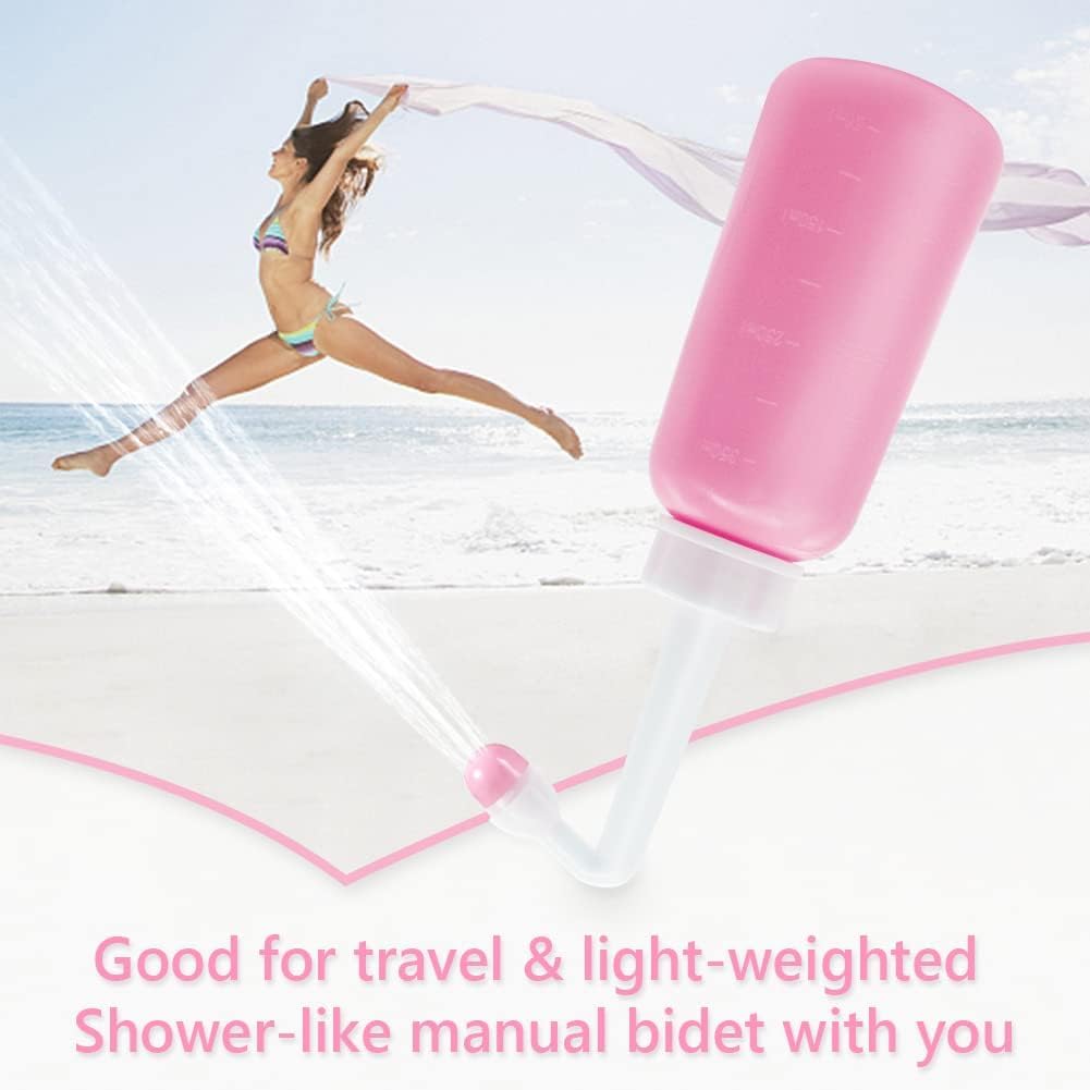 Premium Peri Bottle for Postpartum Care | Upside Down Peri Bottle, Dermoplast Spray